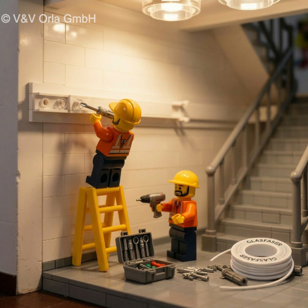 NE4 Hausinstallation Glasfaser